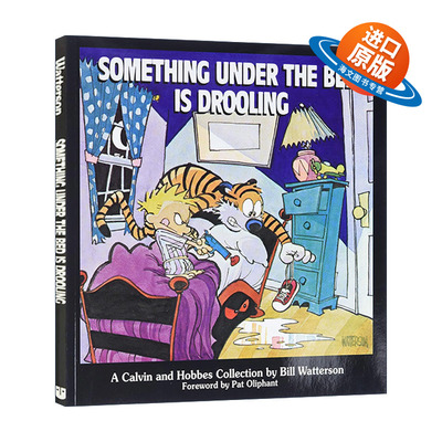 英文原版 Something Under the Bed Is Drooling 谁在床底下流口水 卡尔文与霍布斯漫画集 英文版 进口英语原版书籍