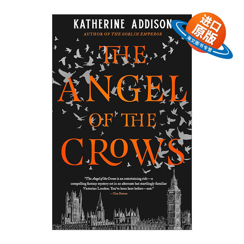 英文原版 The Angel of the Crows 乌鸦天使 凯瑟琳·艾迪森 英文版 进口英语原版书籍