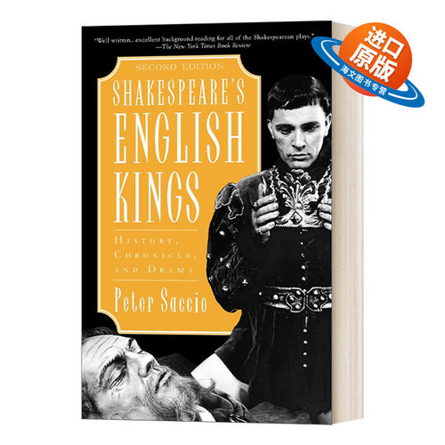 英文原版 Shakespeare's English Kings 莎士比亚的英国国王 历史 纪事和戏剧 英文版 进口英语原版书籍