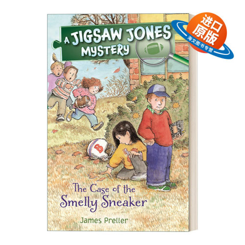英文原版 Jigsaw Jones The Case of the Smelly Sneaker 小侦探琼斯系列 英文版 进口英语原版书籍
