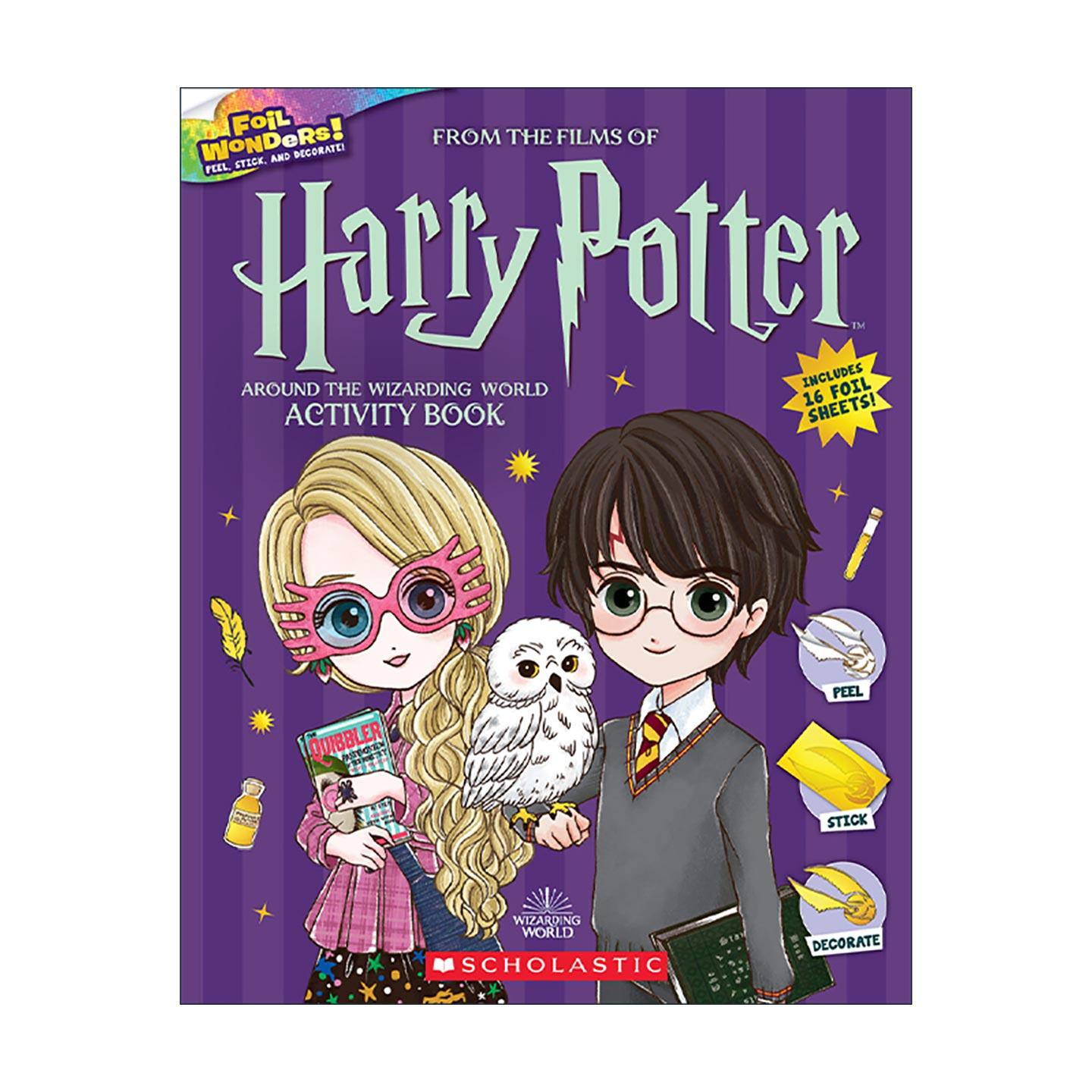 英文原版 Around the Wizarding World Activity Book 环绕魔法世界 活动书 哈利波特 英文版 进口英语原版书籍