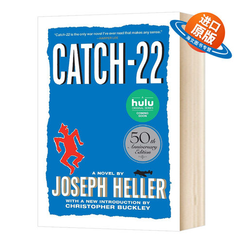 第二十二条军规 英文原版小说 Catch 22 50th Anniversary Edition 约瑟夫海勒 Heller 英文版进口原版英语书籍