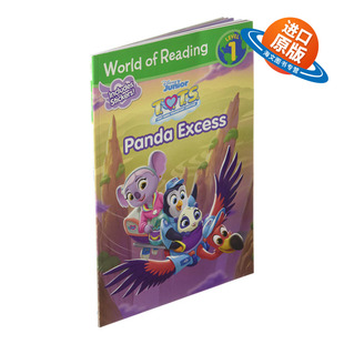 迪士尼儿童绘本分级读物1 Reading Excess Level Panda T.O.T.S. 英文版 英文原版 World