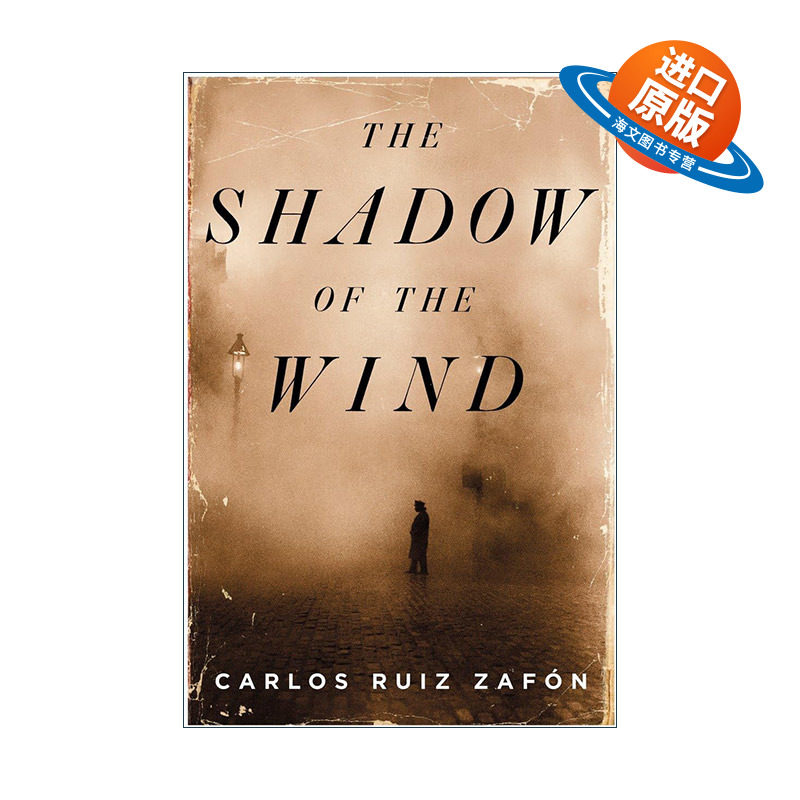 英文原版 The Shadow of the Wind 风之影 遗忘书之墓系列 巴瑞奖 Carlos Ruiz Zafon卡洛斯·鲁依斯·萨丰 精装 进口英语原版书籍