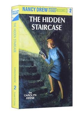 英文原版 Nancy Drew 02 the Hidden Staircase 南希德鲁系列2 隐藏的楼梯 儿童悬疑推理小说 Carolyn Keene精装 进口英语原版书籍