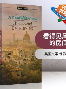 正版 看得见风景的房间 英文原版 A Room with a View and Howards End 霍华德庄园 英文版世界名著小说 进口书籍