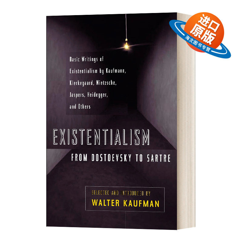英文原版 Existentialism from Dostoevsky to Sartre 存在主义 从陀斯妥也夫斯基到沙特 英文版 进口英语原版书籍