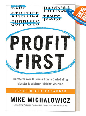 英文原版 Profit First 利润第一 把所有生意从吃钱怪变成吐钱机 企业家必读的伟大商业书 精装 英文版 进口英语原版书籍