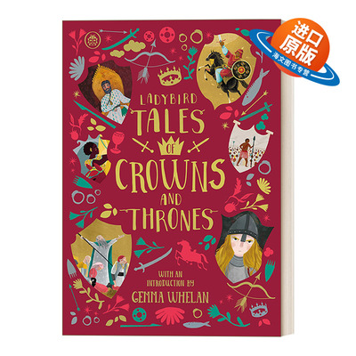 英文原版 Ladybird Tales of Crowns and Thrones 小瓢虫国王骑士故事集 精装插画故事书 精装 英文版 进口英语原版书籍