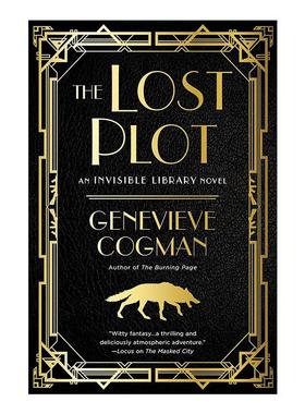 英文原版 The Lost Plot The Invisible Library 04 看不见的图书馆4 失控的寻书任物 时间旅行奇幻小说 珍娜薇 考格曼 英文版