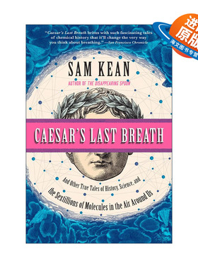 英文原版 Caesar's Last Breath 恺撒的一口气 大话空气趣史 2017年卫报科学书奖 Sam Kean 英文版 进口英语原版书籍