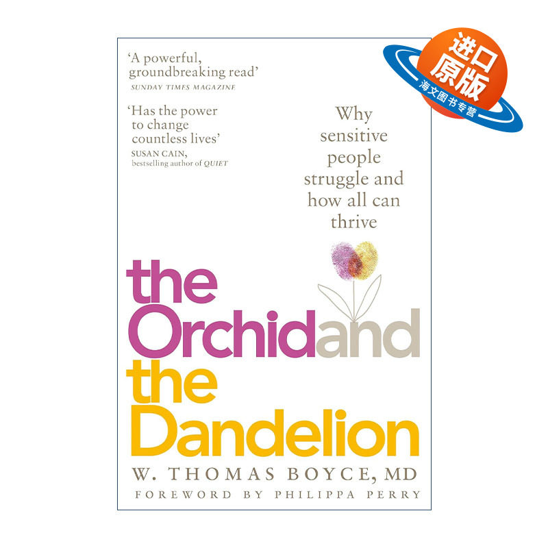 英文原版 The Orchid and the Dandelion 兰花与蒲公英 儿童发展 英文版 进口英语原版书籍