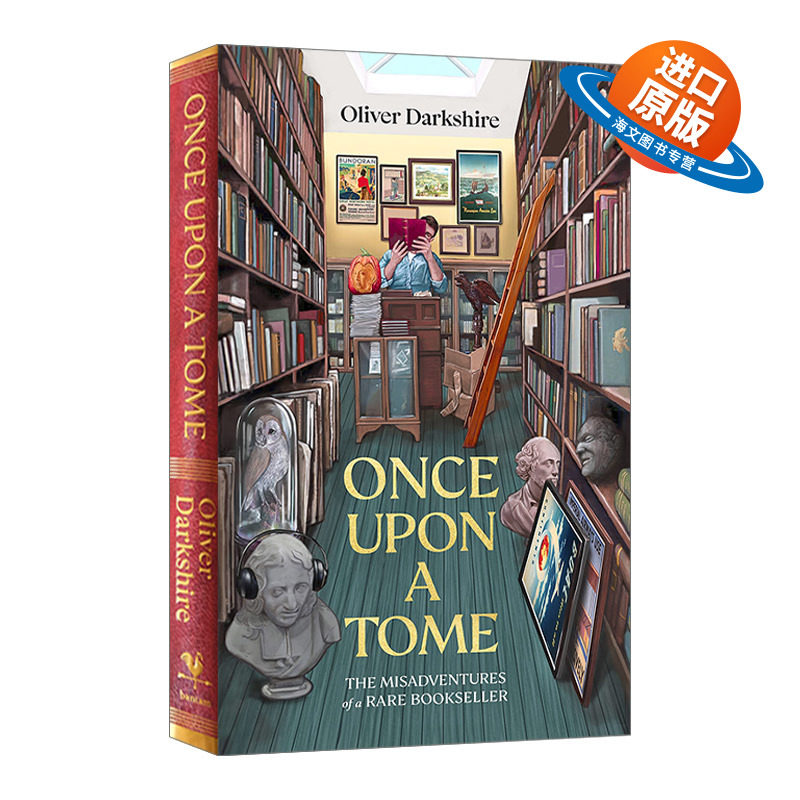 英文原版 Once Upon a Tome 从前有一部巨著 一个稀有书商的不幸 精装 英文版 进口英语原版书籍