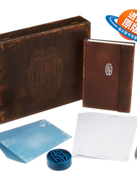英文原版 精装小说 Newt Scamander Deluxe Stationery Set 神奇动物在哪里火漆印章文具套装 英文版 进口英语原版书籍