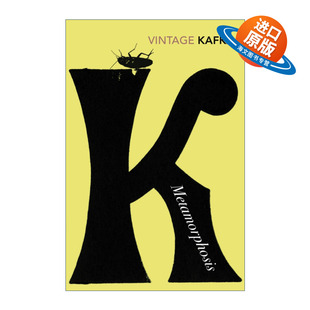 英文原版 Metamorphosis 变形记 卡夫卡 Vintage经典系列 英文版 进口英语原版书籍