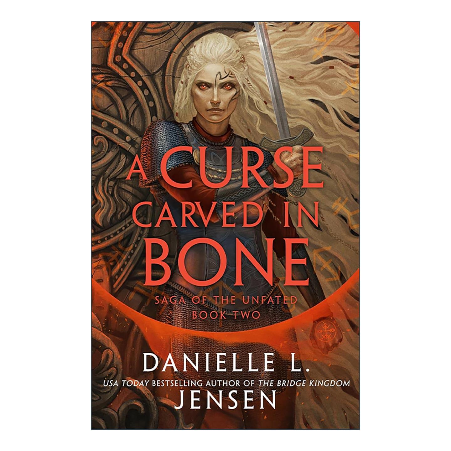 英文原版 A Curse Carved in Bone 刻骨的诅咒 Danielle L. Jensen畅销北欧神话奇幻小说 英文版 进口英语原版书籍