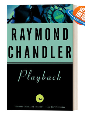 英文原版小说 Playback 重播 菲利普·马洛系列7 经典侦探推理小说 Raymond Chandler雷蒙德·钱德勒 英文版 进口英语原版书籍