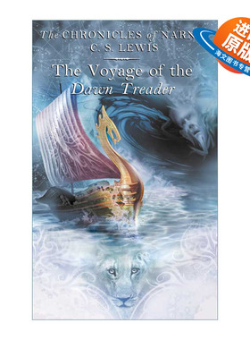 英文原版 The Voyage Of The Dawn Treader 纳尼亚传奇5 黎明踏浪号 奇幻封面 英文版 进口英语原版书籍