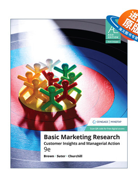 英文原版 Basic Marketing Research: Customer Insights and Managerial Action 营销调研基础 第9版 英文版 进口英语原版书籍