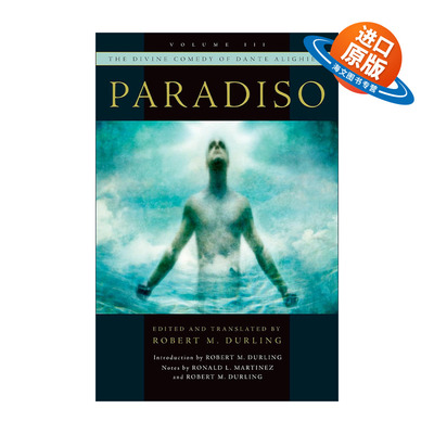 英文原版 The Divine Comedy of Dante Alighieri 但丁神曲 卷三 Robert Durling译文 英意双语对照版 英文版 进口英语原版书籍