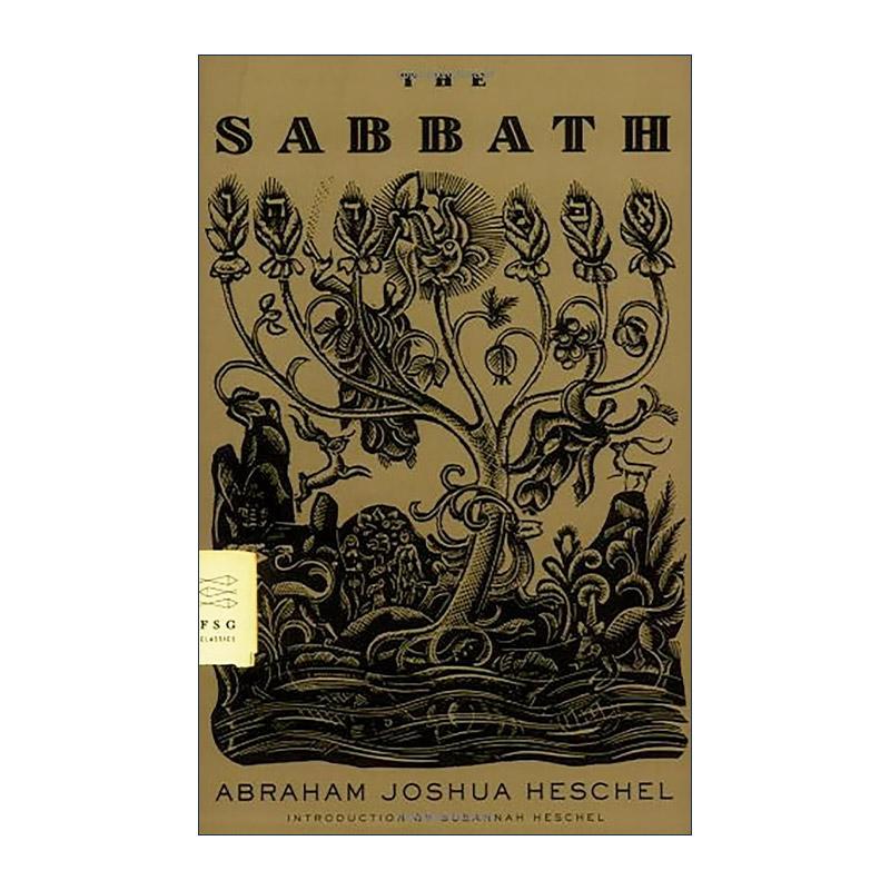 英文原版 The Sabbath 安息日 赫舍尔 英文版 进口英语原版书籍