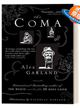 英文原版 The Coma 昏迷 心理小说 Alex Garland 英文版 进口英语原版书籍