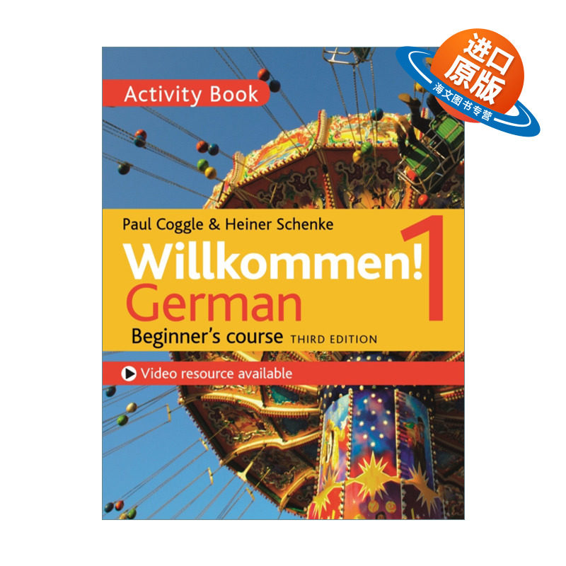 英文原版 Willkommen 1 German Beginner's course 德语初级课程 第三版 英文版 进口英语原版书籍
