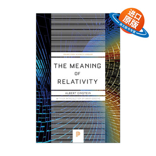 英文原版 The Meaning of Relativity Fifth Edition 相对论的意义 含非对称场相对论 英文版 进口英语原版书籍