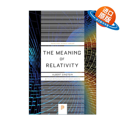 英文原版 The Meaning of Relativity Fifth Edition 相对论的意义 含非对称场相对论 英文版 进口英语原版书籍