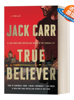 英文原版小说 True Believer 终极名单#2 英文版 进口英语原版书籍