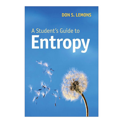 英文原版 A Student's Guide to Entropy 剑桥学生指南系列 熵入门 多恩·S.莱蒙斯 英文版 进口英语原版书籍