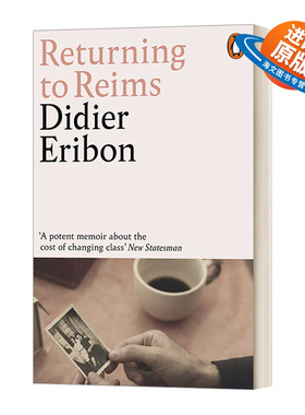 英文原版 Returning to Reims 回归故里 迪迪埃·埃里蓬 英文版 进口英语原版书籍