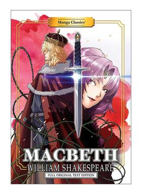 英文原版 Macbeth 麦克白 原文版 漫画版世界名著系列Manga Classics 英文版 进口英语原版书籍
