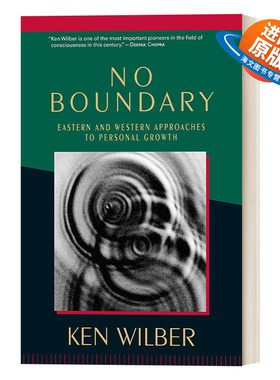 英文原版 No Boundary 没有疆界 哲学 自我提升 豆瓣高分推荐 超个人心理学大师Ken Wilber肯·威尔伯 英文版 进口英语原版书籍