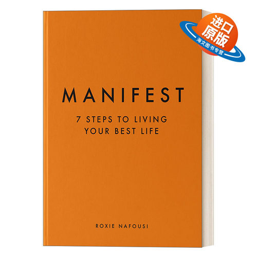 英文原版 Manifest 7 Steps to Living Your Best Life 清单 美好生活的7个步骤 精装 英文版 进口英语原版书籍