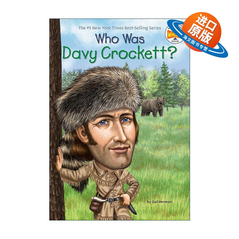 英文原版 Who Was Davy Crockett 谁是戴维·克罗克特 英文版 进口英语原版书籍