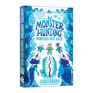 Ian 书籍 Bite 进口英语原版 英文版 Mark儿童插画小说 怪兽狩猎系列2 怪兽反击 Back Monsters 英文原版