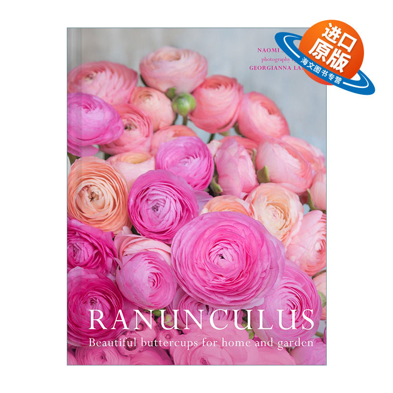 英文原版 Ranunculus Beautiful Buttercups For Home And Garden 花毛茛 适合家庭和花园的美丽品种精装 英文版 进口英语原版书籍