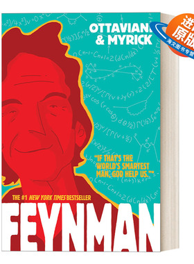 英文原版 Feynman 费曼 传记 全彩漫画 英文版 进口英语原版书籍