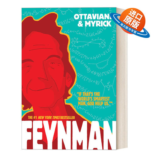英文原版 Feynman 费曼 传记 全彩漫画 英文版 进口英语原版书籍