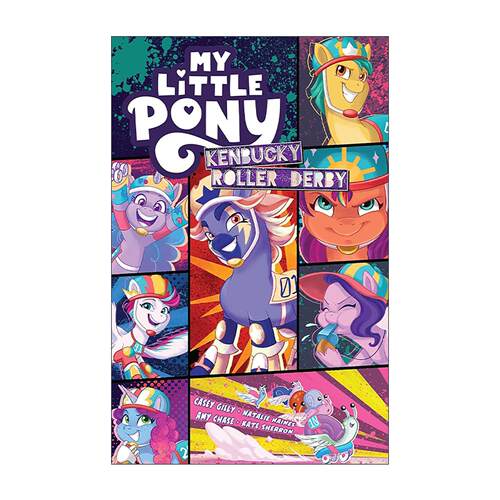 英文原版 My Little Pony Kenbucky Roller Derby 英文版 进口英语原版书籍