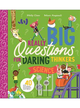 英文原版 Really Big Questions for Daring Thinkers Science 给大胆思考者的大问题之科学 精装 英文版 进口英语原版书籍