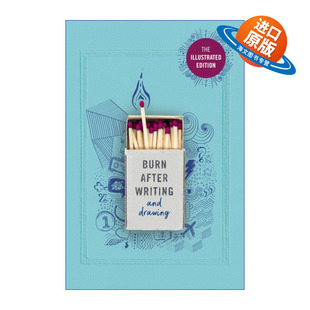 英文原版 Burn After Writing (Teen) 写后即焚 青少年版 创意笔记本 热门 英文版 进口英语原版书籍
