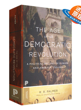 英文原版 The Age of the Democratic Revolution 民族革命年代 1760-1800欧洲与美国政治历史 英文版 进口英语原版书籍
