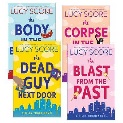 英文原版 Riley Thorn 莱利·索恩系列4册 推理喜剧 Things We Never Got Over作者Lucy Score 英文版 进口英语原版书籍