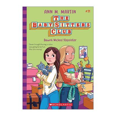 英文原版 Dawn's Wicked Stepsister 保姆俱乐部小说31 英文版 进口英语原版书籍