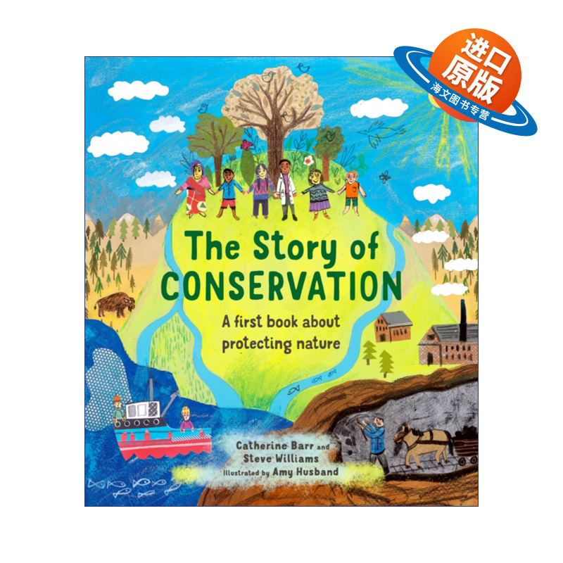 英文原版 The Story of Conservation 保护自然的故事 儿童科普百科精装绘本 英文版 进口英语原版书籍