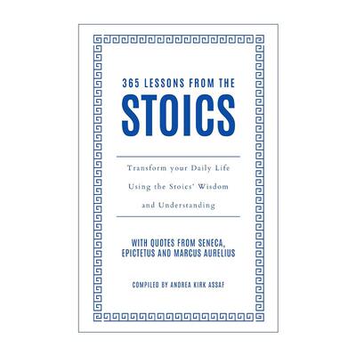 英文原版 365 Lessons from the Stoics 斯多葛学派的365堂人生课 英文版 进口英语原版书籍