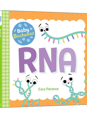 英文原版 Baby Biochemist RNA 宝宝智学园 生物化学家 STEM教育 儿童科普百科绘本 纸板书 英文版 进口英语原版书籍