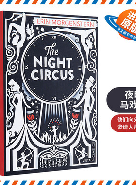 英文原版小说 The Night Circus 夜晚马戏团 儿童文学 英文版 进口英语原版书籍